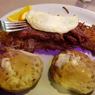 Katie's Corned Beef Breakfast