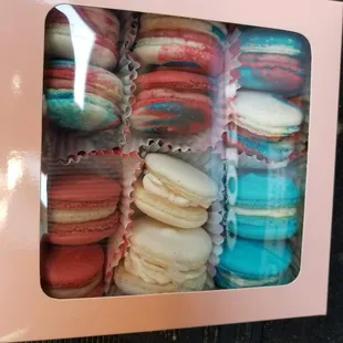 Her Macarons are simply the best!! Always delicious! You can tell that she works hard to perfect her product! They're happiness in my mouth!