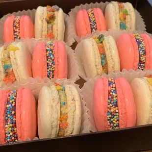 Birthday cake and fruity pebbles