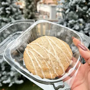 Eggnog sugar cookie