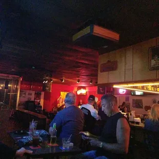 people sitting at tables