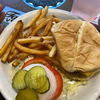 Cheeseburger & French Fries