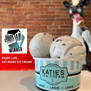 Winner of "BEST DESSERT in Dickson County". (Cookies 'N Cream pictured)