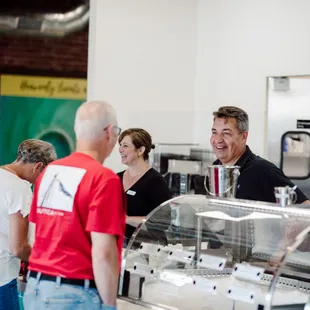 Service with a smile!