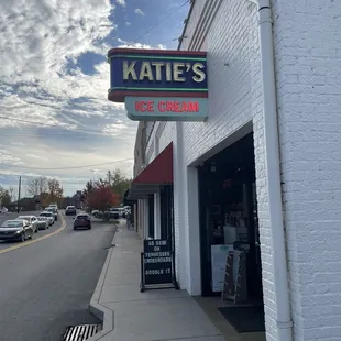 the outside of the building