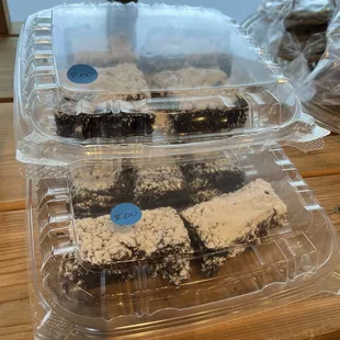 Brownies to go