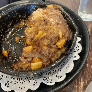 Apple Campfire Pancake