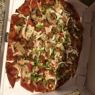 food, pizza