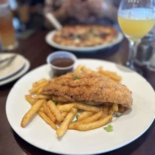 Catfish meunière, naked.