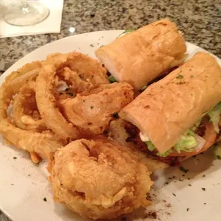Crab Cake Poboy