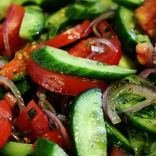 Cucumber &amp; Tomato Salad