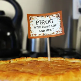 Pirog - pies with cabbage and meat