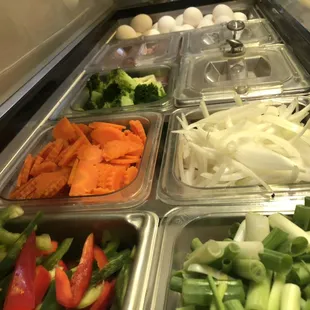sushi and sashimi, interior