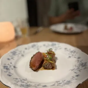 duck with cumin (northern chinese style) with more duck (sausage). amazing!!