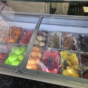Ice cream options