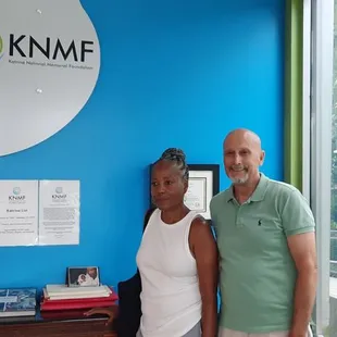 Katrina Museum visitors from North Carolina.