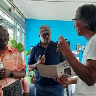 Omar Casimire CEO,  Founder  explains how the KATRINA MUSEUM started immediately after  Hurricane Katrina