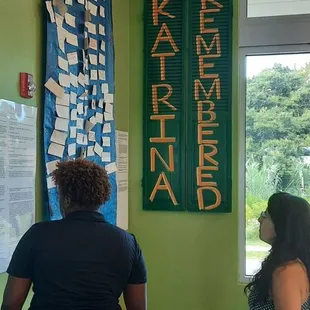 Visitors  read the 78 KATRINA REMEMBERED stories.