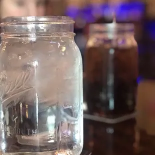 Big glasses so you won&apos;t need refills as much.