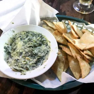 Spinach and artichoke