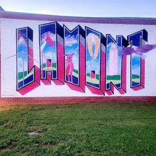 Photo of the place and some cool art work!