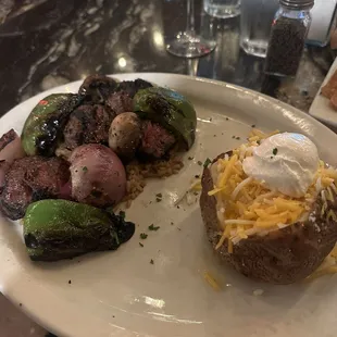 Filet kebobs