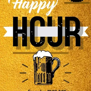 Everyday is HappyHour 12:00-7:00 p.m.