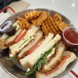 Caprese Katsu Sando
