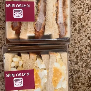 Portobello and Dill Egg Sando