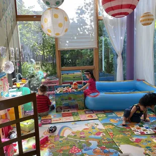 Kids play space inside