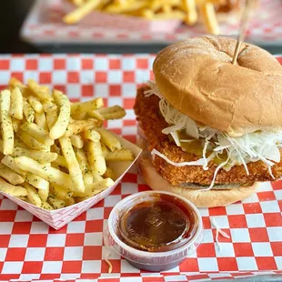 Honey Miso Tofu Burger