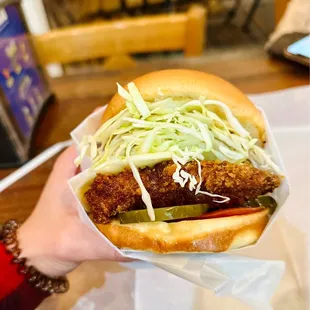 Katsu Curry Burger