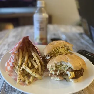 Curry Katsu and Nori Fries