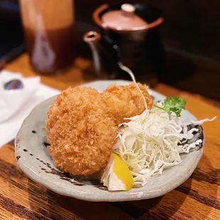 Ebi Cream Croquette ($9)