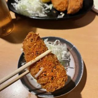 Fried Big Oysters