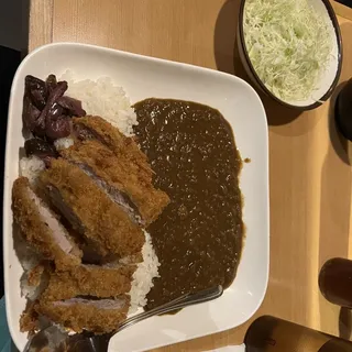 Pork Tenderloin Cutlet Curry "B" Set Meal