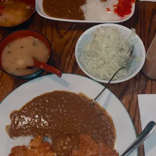 Half&Half Curry "B" Set Meal