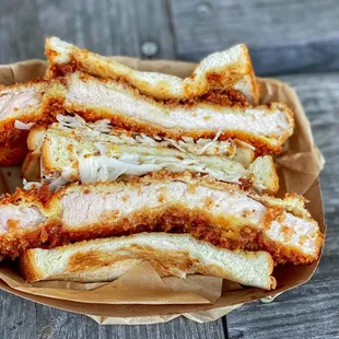 Tonkatsu Sandwich @ Matthews Farmers Market