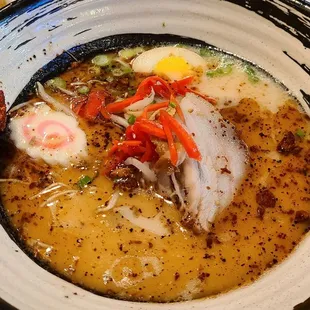 Black garlic ramen