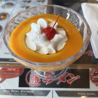 Panna Cotta with Mango Sauce