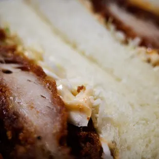 Chicken katsu sando