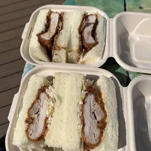 Top: Tonkatsu Bottom: Chicken (both good)