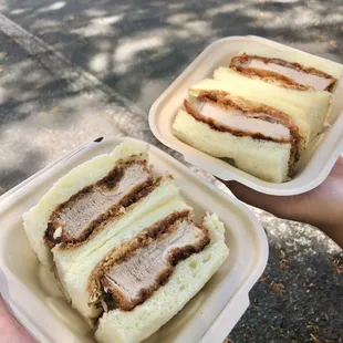 tonkatsu sandwich