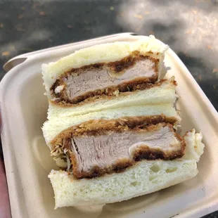 tonkatsu sandwich