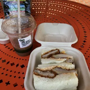 Chicken  katsu sando