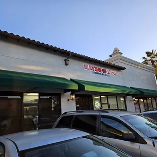 Outside of shop, next to Bonchon