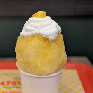 Coco mango sago kakigori