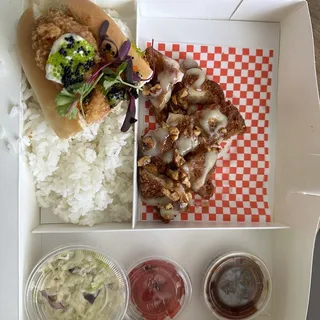 Honey Walnut Shrimp Sando