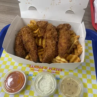 4pc Chicken Katsu Tendos Box