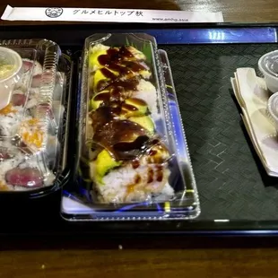Any 2 Rolls Deal -- Dynamite Roll and Kimono Roll, and TOOL BOX roll